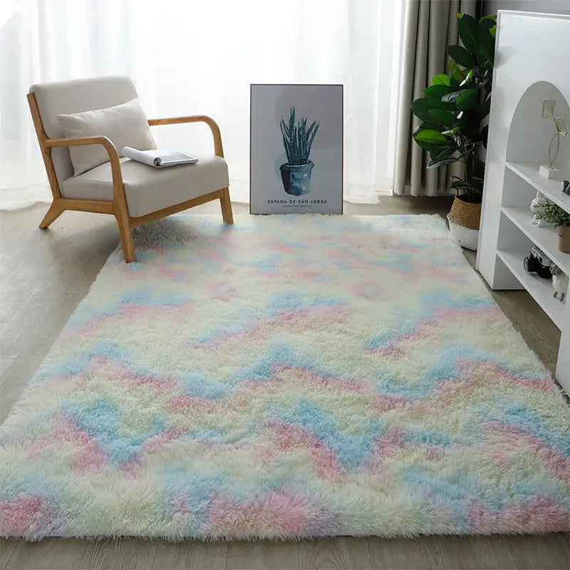 Shag Area Rugs for Bedroom & Living Room, Ultra Soft Fluffy Area Rugs for Dorm, Indoor Carpets, Nursery Rugs for Kids, Home Decorative Rugs