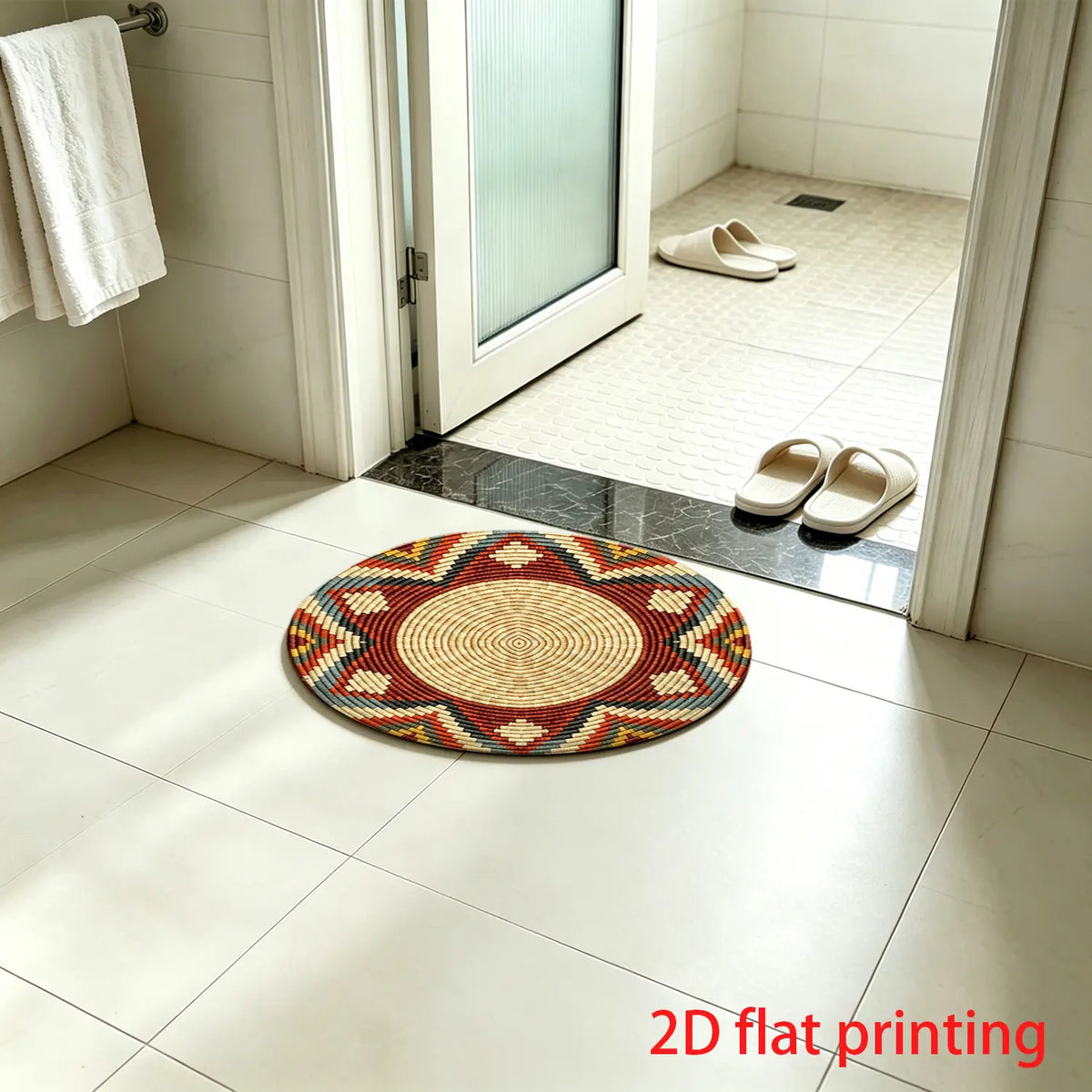 Creative Decorative Floor Mat, Home Decoration Mat, Area Rug, Home Decor Rug for Bedroom, Living Room, Balcony and Hotel, Ideal for Festive Occasions #GLOBAL PICKS