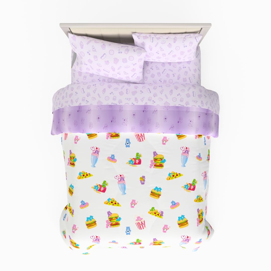 Franco Kids Bedding Super Soft Comforter and Sheet Set with Sham, 5 Piece Twin Size, Hello Kitty