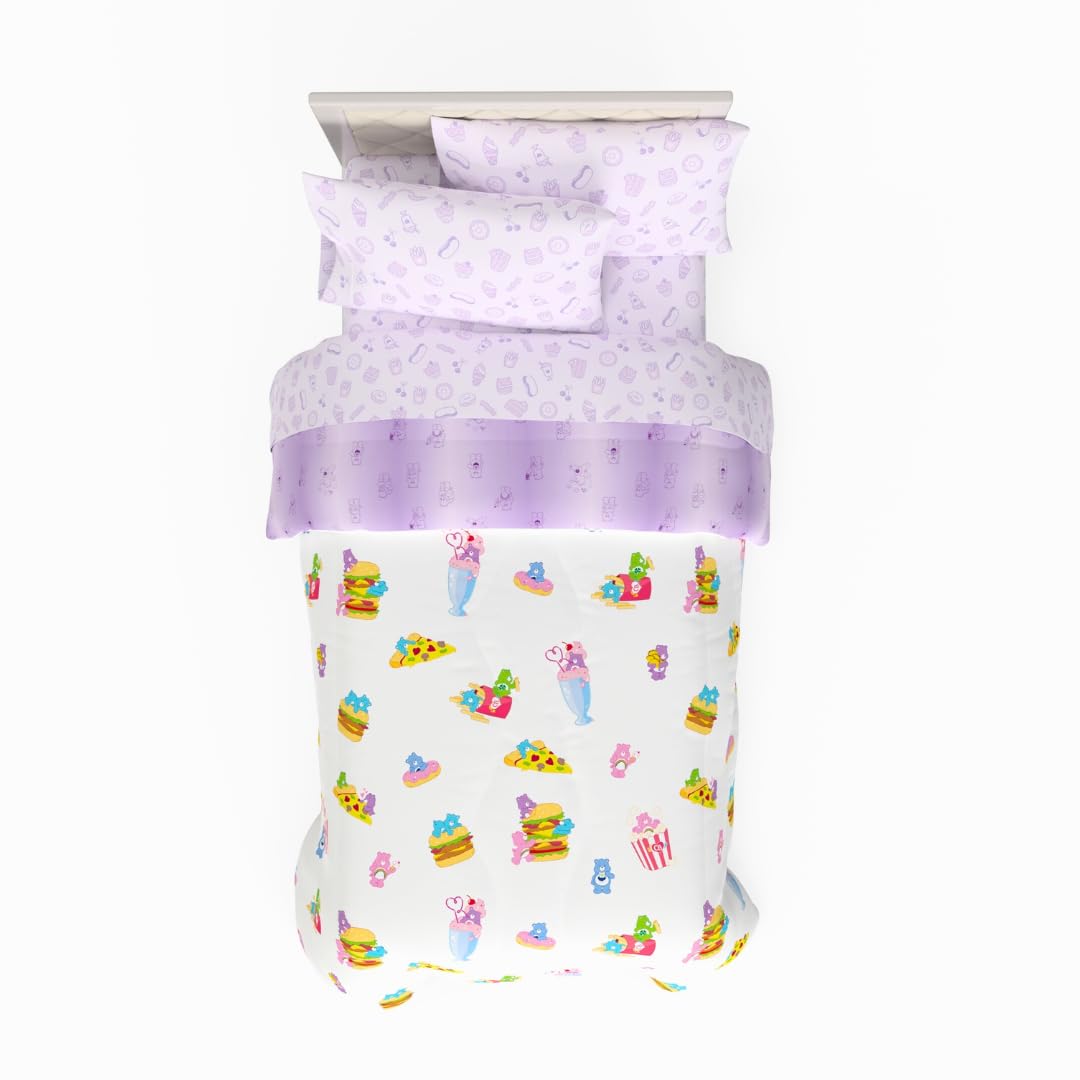 Franco Kids Bedding Super Soft Comforter and Sheet Set with Sham, 5 Piece Twin Size, Hello Kitty