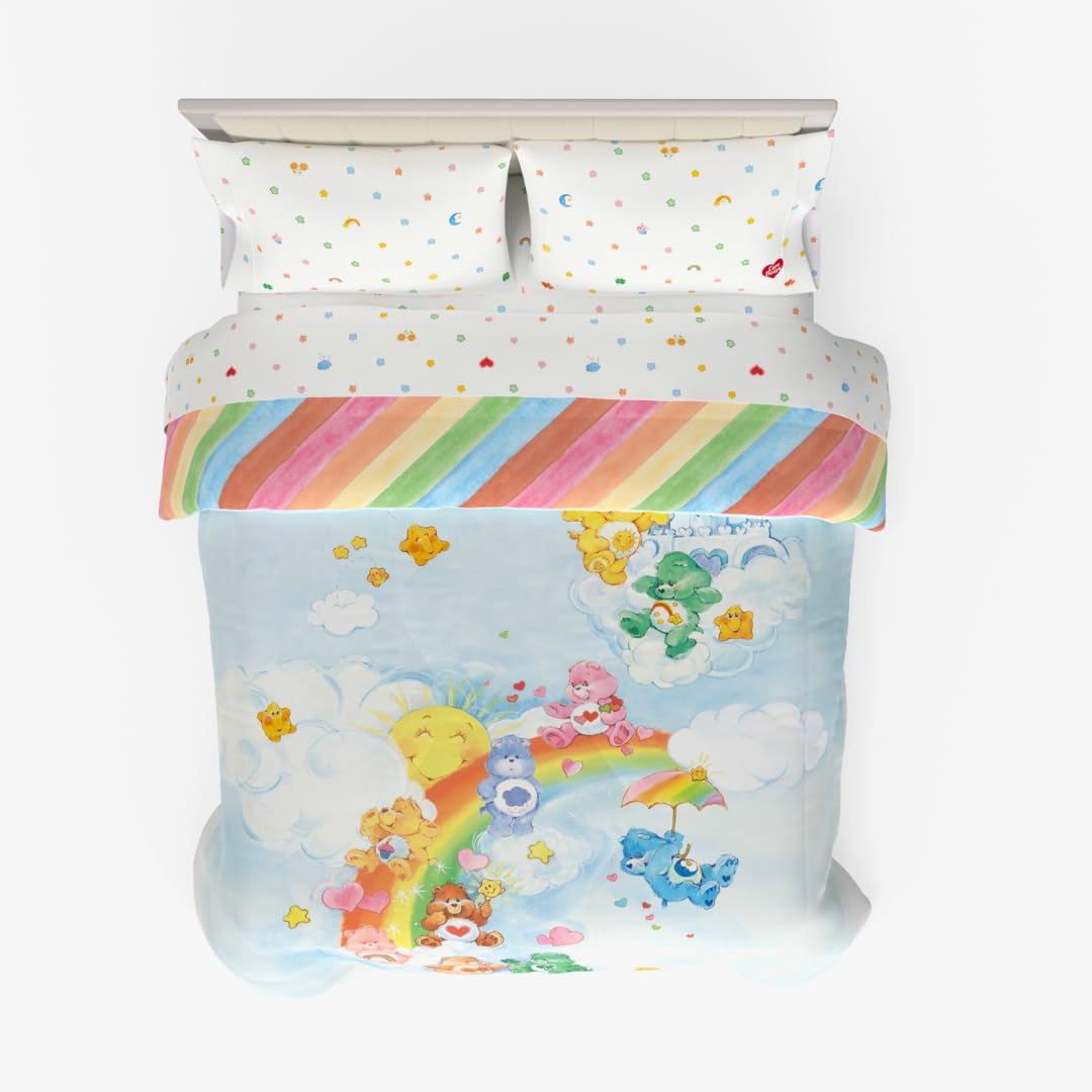 Franco Kids Bedding Super Soft Comforter and Sheet Set with Sham, 5 Piece Twin Size, Hello Kitty