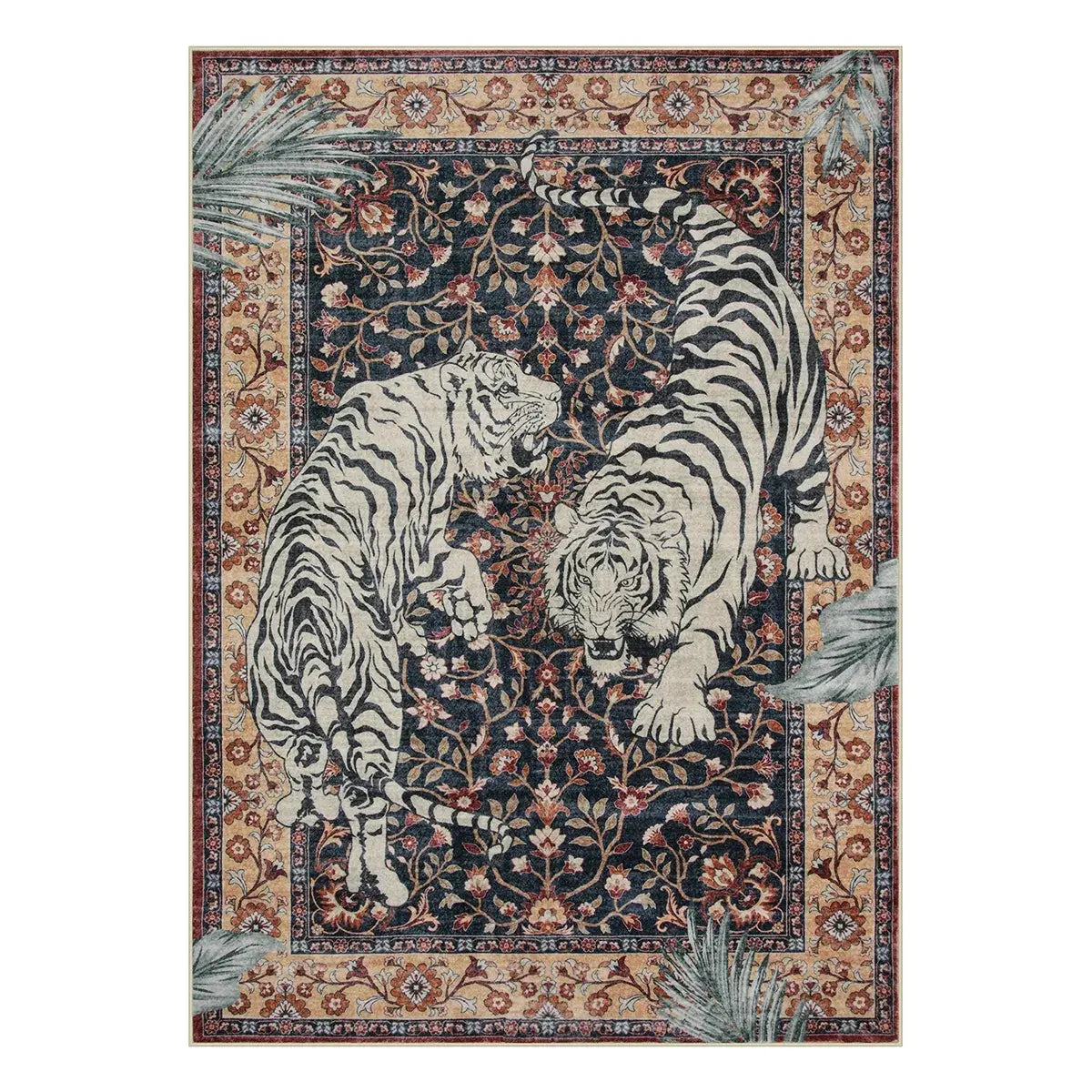 Lahome Washable Area Rug Large Snake Living Room Rugs, Soft Rug for Bedroom, Non-Slip Indoor Carpet for Dining Room Home Office