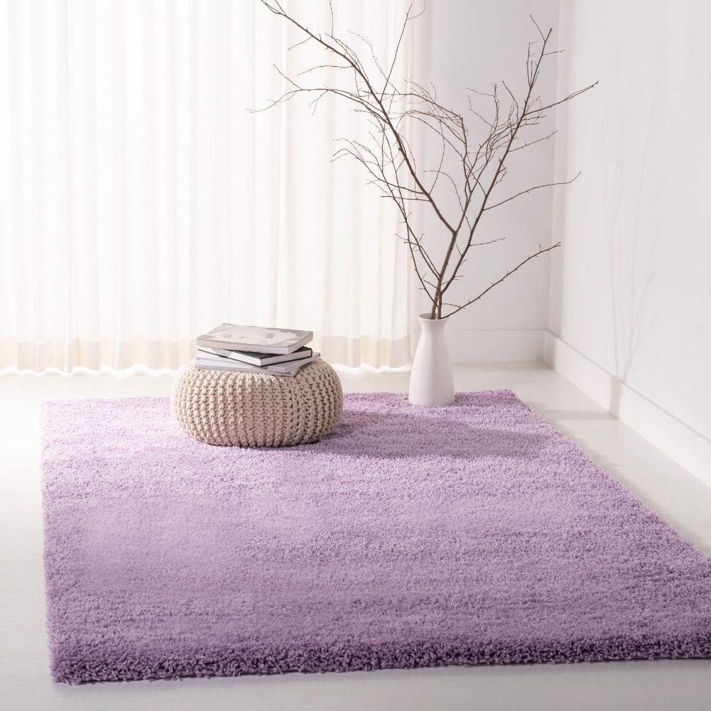 SAFAVIEH Area Rug 4x6 - California Shag Collection - Ivory, Non-Shedding & Easy to Clean, Ultra Plush Thick Pile, Ideal for Living Room, Bedroom, Dining Space (SG151-1212)