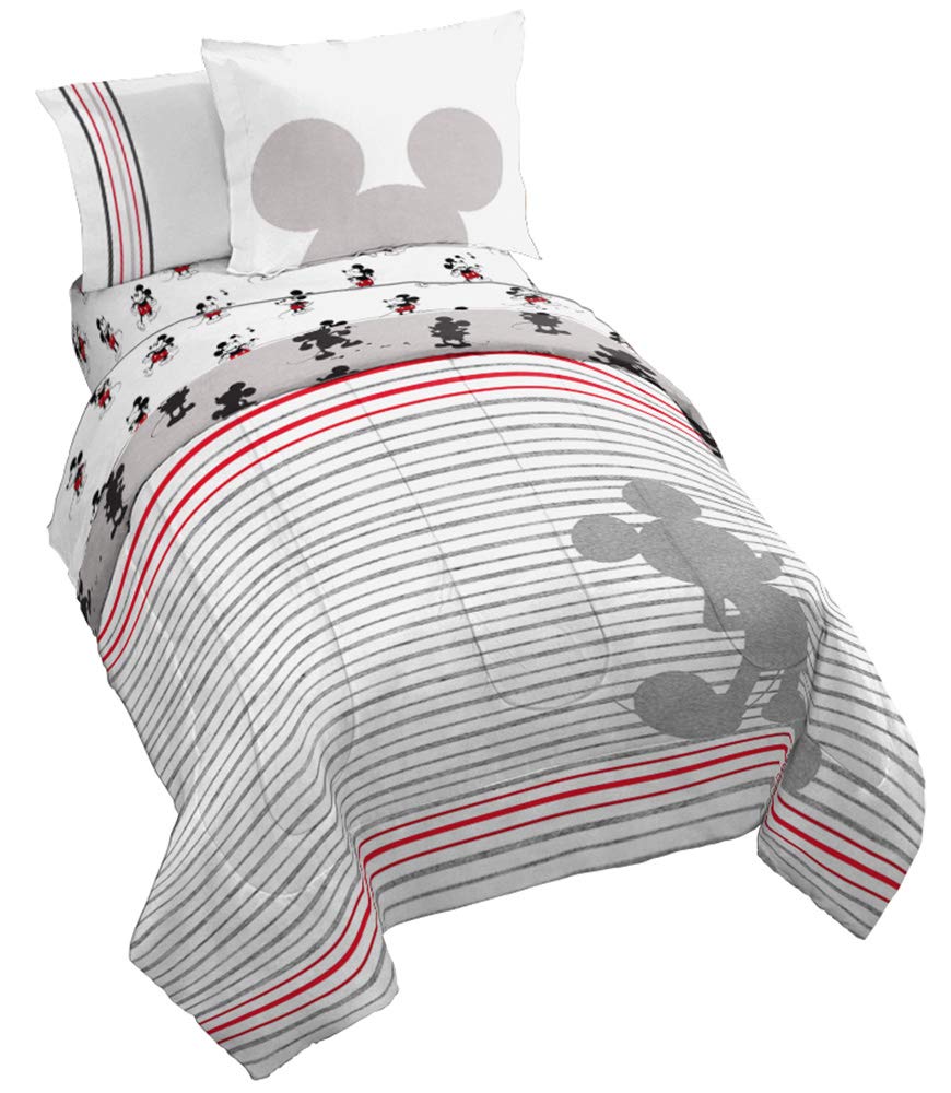 Jay Franco Minecraft 5 Piece Twin Bedding Set - Includes Reversible Comforter, Sheets and Pillowcases - Features Creeper, Ghost, Zombie and Enderman