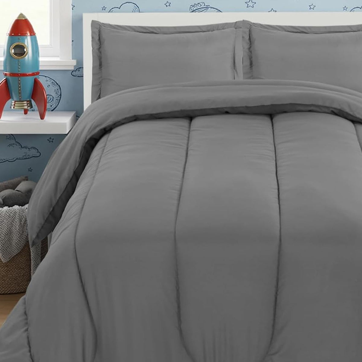 Utopia Bedding 3 Pc Kids Twin Comforter Set, Dinosaur