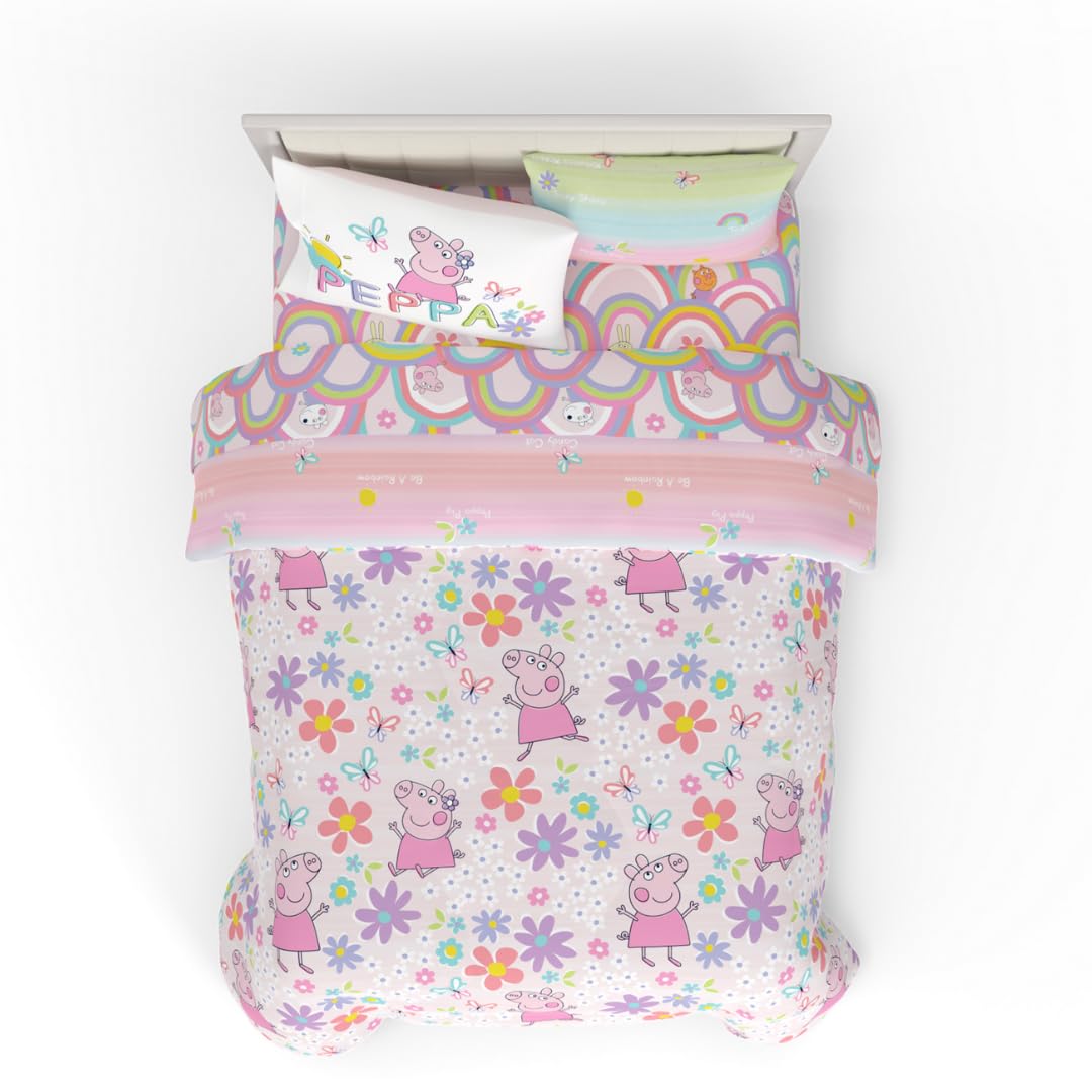 Franco Kids Bedding Super Soft Comforter and Sheet Set with Sham, 7 Piece Full Size, Paw Patrol