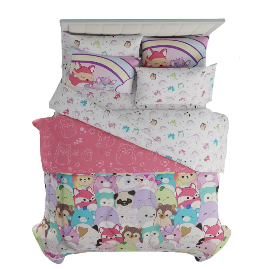 Franco Kids Bedding Super Soft Comforter and Sheet Set with Sham, 7 Piece Full Size, Paw Patrol