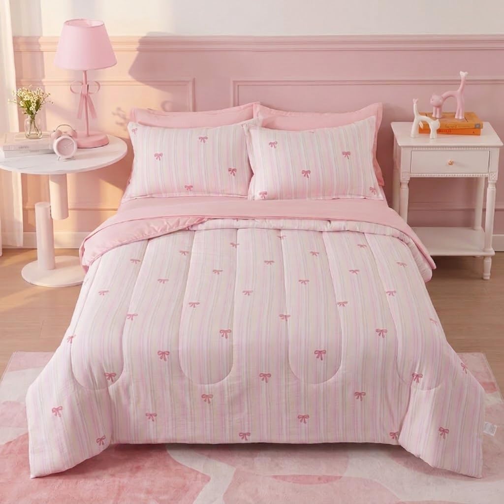 Dinosaur Bedding Set Twin for Boys 5 Pieces Wild Dino Comforter