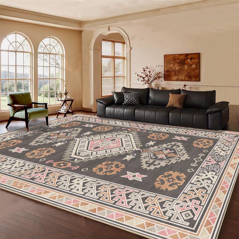 1.6x2.6 Small Area Rug, Washable Non-Slip for Entryway Green