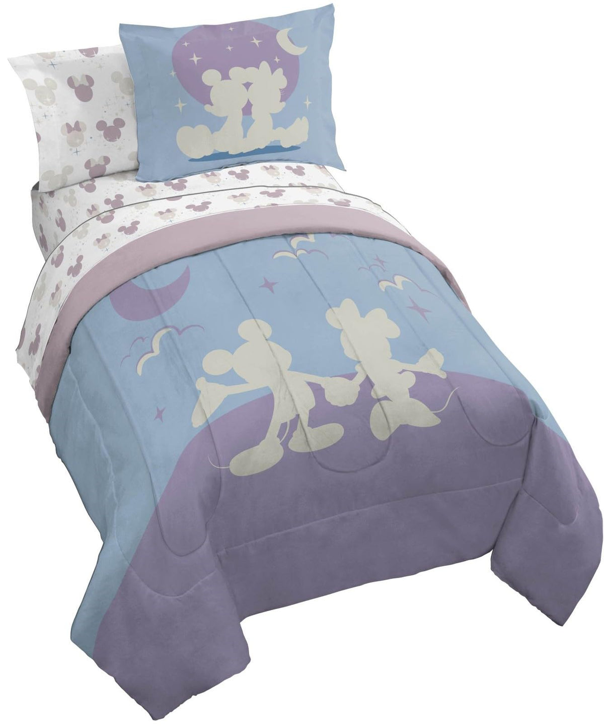 Disney Lilo and Stitch Full Size Comforter Set 7 Piece Bedding, Multi