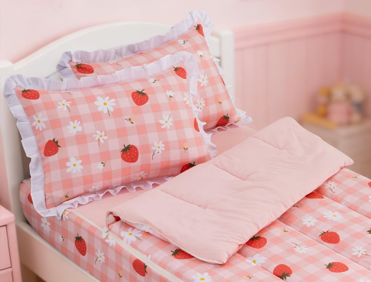 Meeting Story Zipper Bedding Twin Zip Up Bedding Set for Girls/Kids