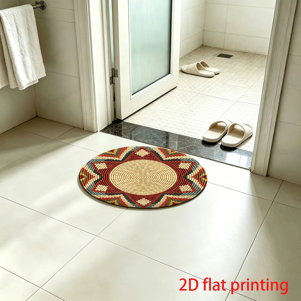 Creative Decorative Floor Mat, Home Decoration Mat, Area Rug, Home Decor Rug for Bedroom, Living Room, Balcony and Hotel, Ideal for Festive Occasions #GLOBAL PICKS