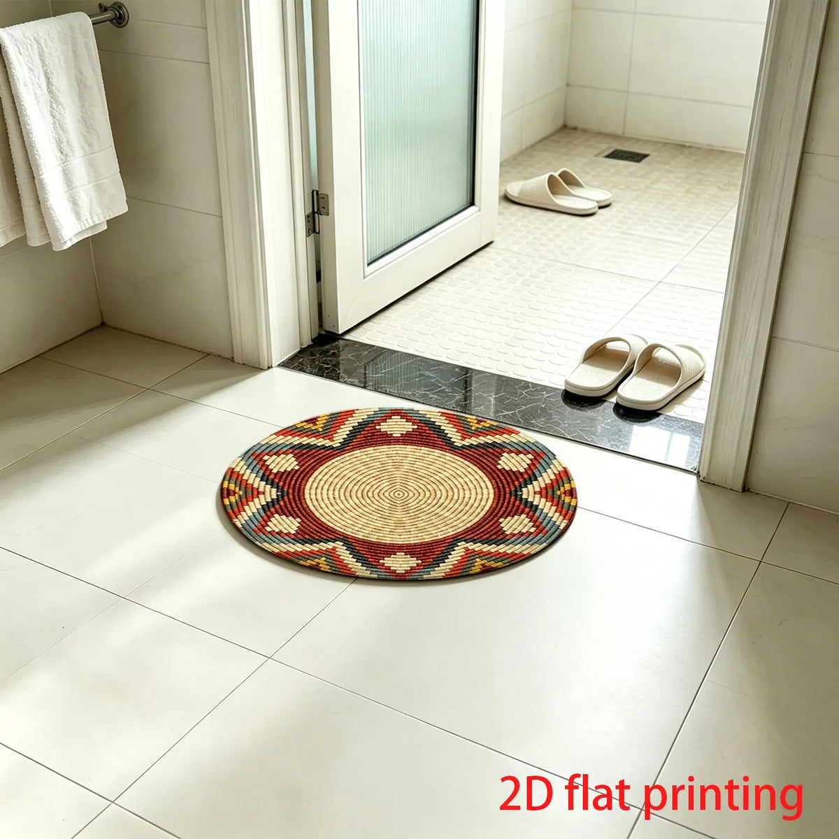 Creative Decorative Floor Mat, Home Decoration Mat, Area Rug, Home Decor Rug for Bedroom, Living Room, Balcony and Hotel, Ideal for Festive Occasions #GLOBAL PICKS
