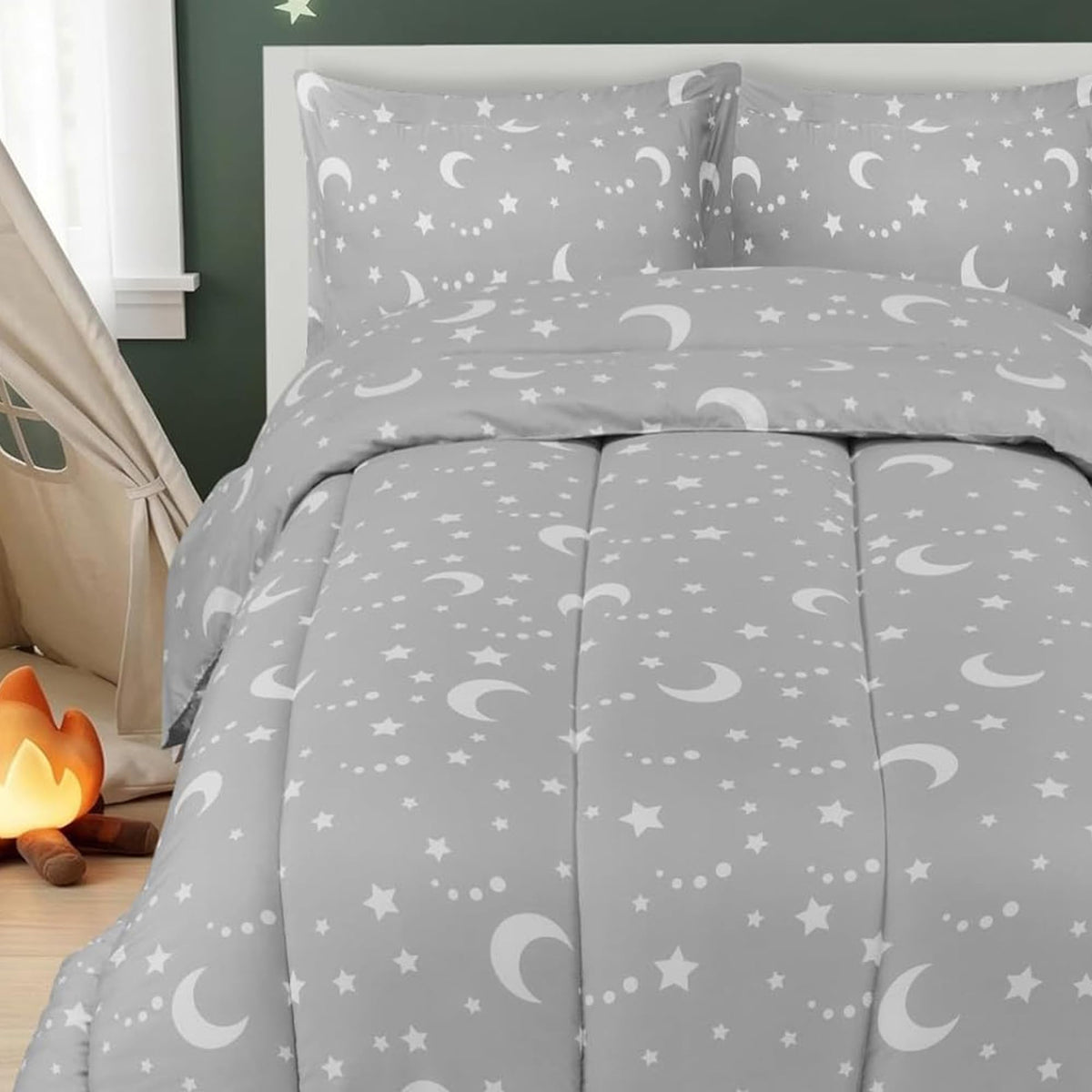 Utopia Bedding 3 Pc Kids Twin Comforter Set, Dinosaur