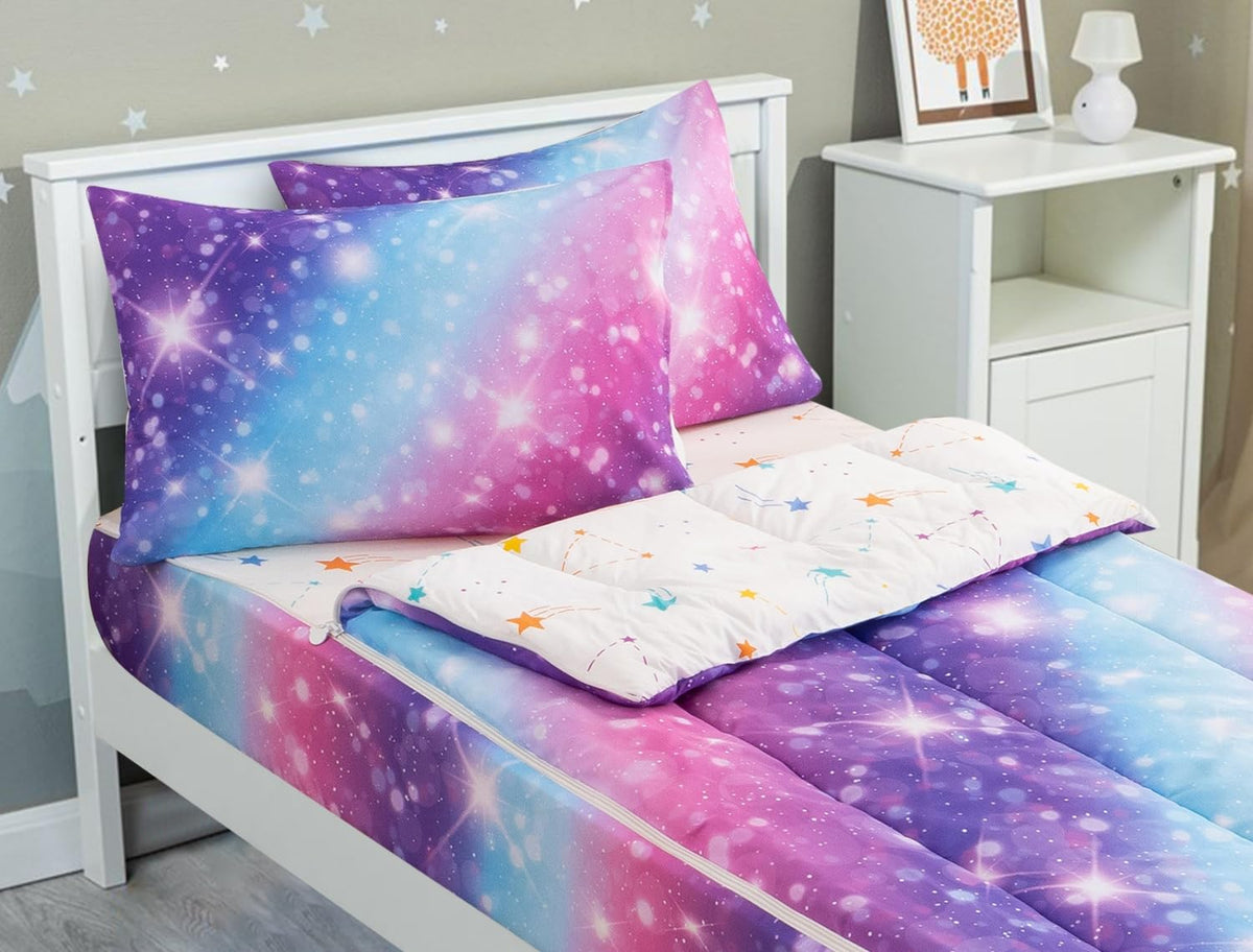 Meeting Story Kids Game Comforter Set Zipper Bedding Twin for Boys, Grey