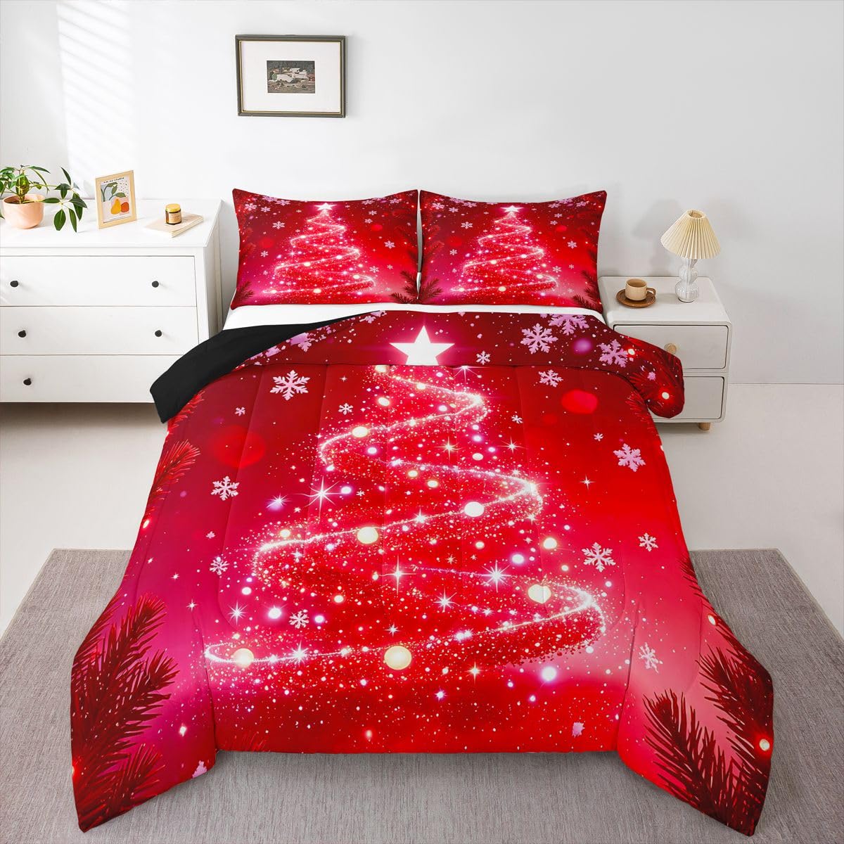 Feelyou Kids Construction Comforter Set Twin Bedding Sets for Boys Toddler Children Cartoon Cars Excavator Tractor Comforter Set Construction Machinery Truck Duvet Set Cars Bed Set with 1 Pillow Case