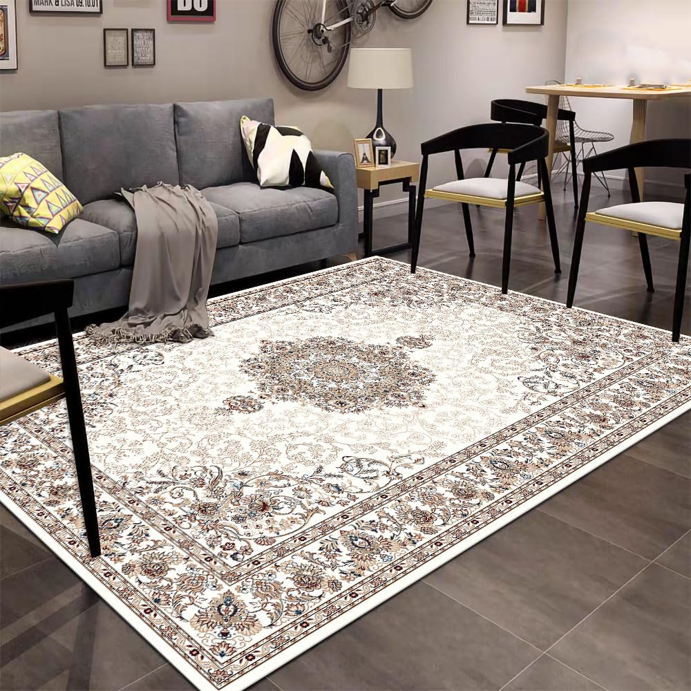 1.6x2.6 Small Area Rug, Washable Non-Slip for Entryway Green