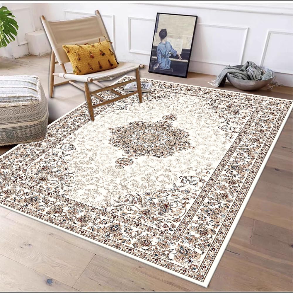 1.6x2.6 Small Area Rug, Washable Non-Slip for Entryway Green