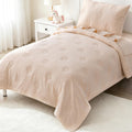 Toddler Bedding Sets for Girls Boys Kids Soft Comforter Set Beige