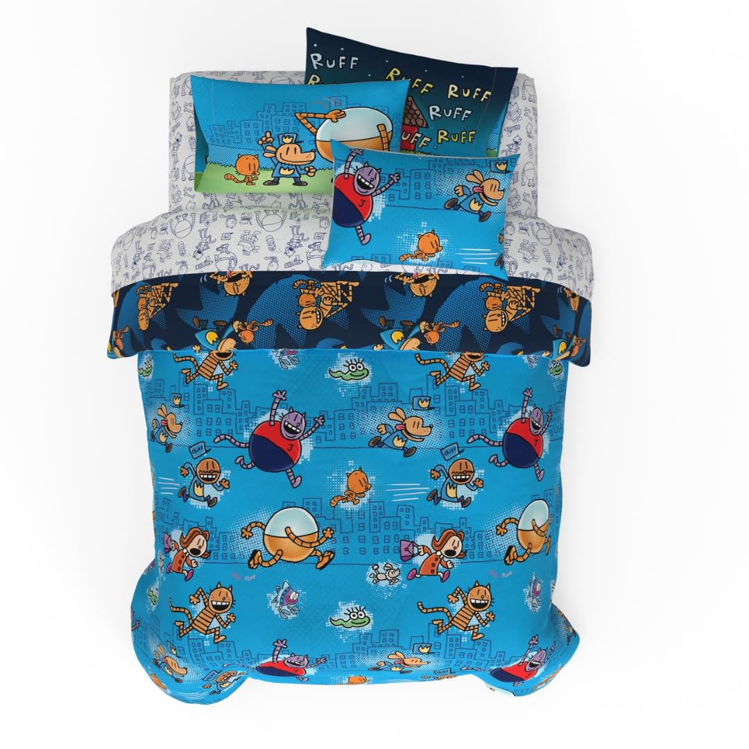 Franco Kids Bedding Super Soft Comforter and Sheet Set with Sham, 7 Piece Full Size, Paw Patrol