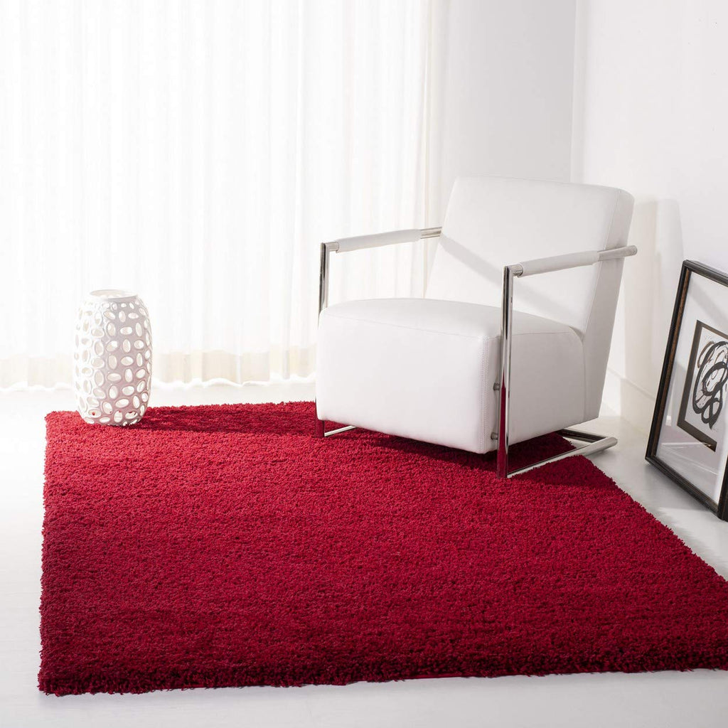 SAFAVIEH Area Rug 4x6 - California Shag Collection - Ivory, Non-Shedding & Easy to Clean, Ultra Plush Thick Pile, Ideal for Living Room, Bedroom, Dining Space (SG151-1212)