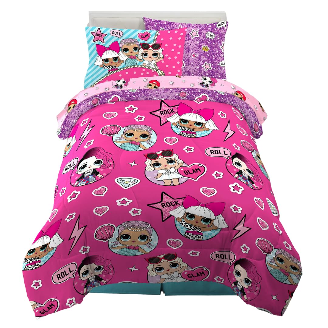 Franco Kids Bedding Super Soft Comforter and Sheet Set with Sham, 7 Piece Full Size, Paw Patrol