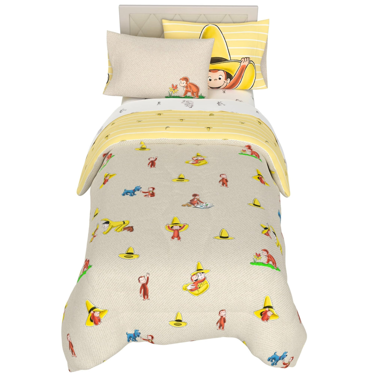 Peanuts® Snoopy Super Soft Reversible Comforter and Sheet Set, 4 Piece Twin Size, (Officially Licensed Product) by Franco Collectibles