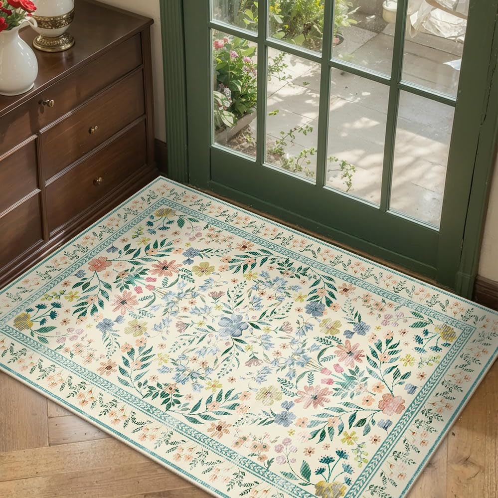 Rugxara Grey 5x7 Area Rugs for Bedroom & Living Room