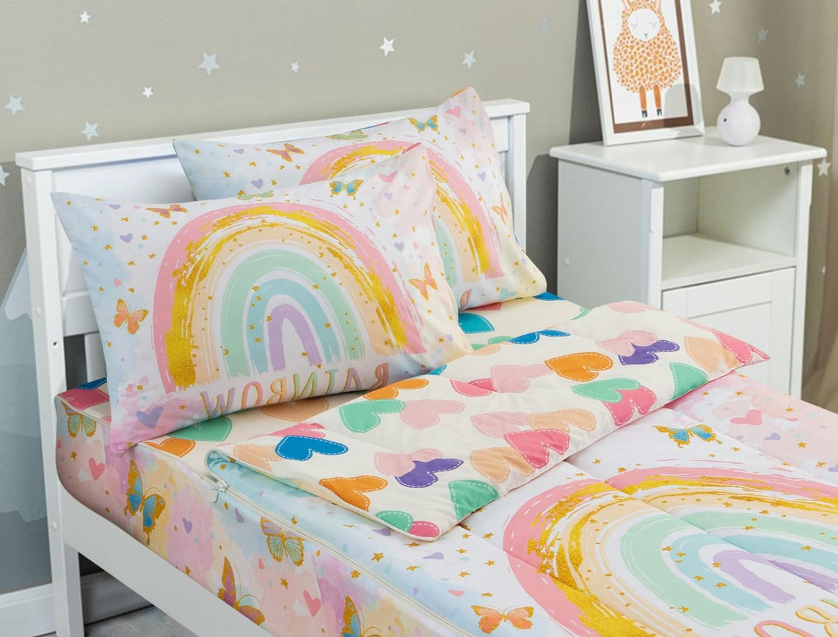 Meeting Story Kids Game Comforter Set Zipper Bedding Twin for Boys, Grey