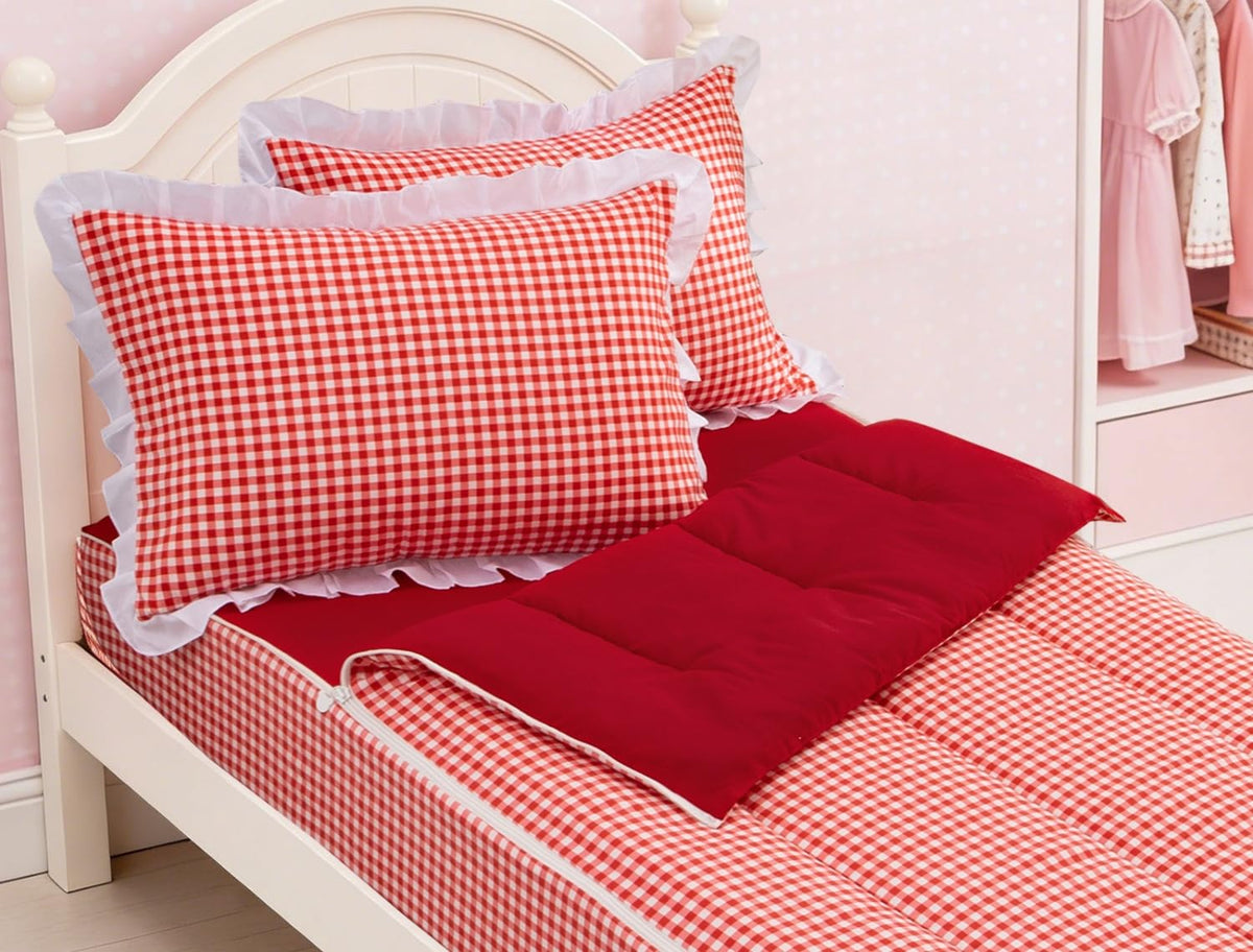 Meeting Story Zipper Bedding Twin Zip Up Bedding Set for Girls/Kids
