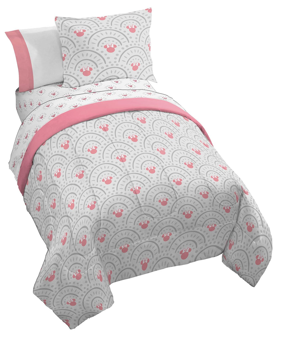 Disney Lilo and Stitch Full Size Comforter Set 7 Piece Bedding, Multi