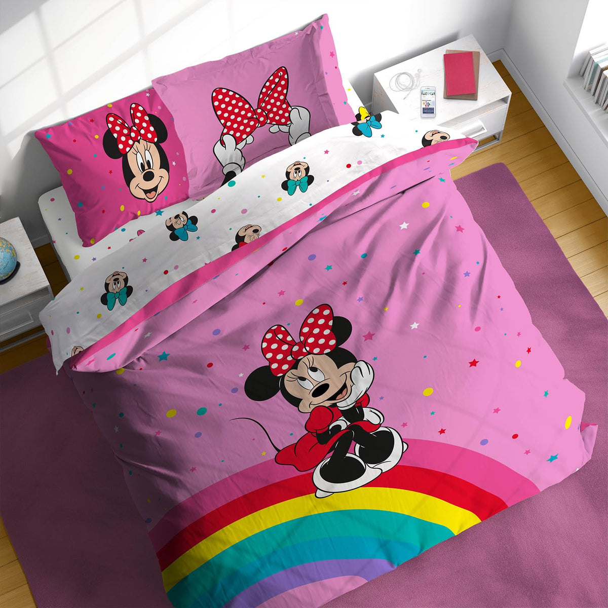 Sunny Side Up Bluey & Friends Full Comforter Set - 7 Piece Kids Bedding Includes Comforter, Sheets & Pillow Cover - Super Soft Microfiber Bed Set