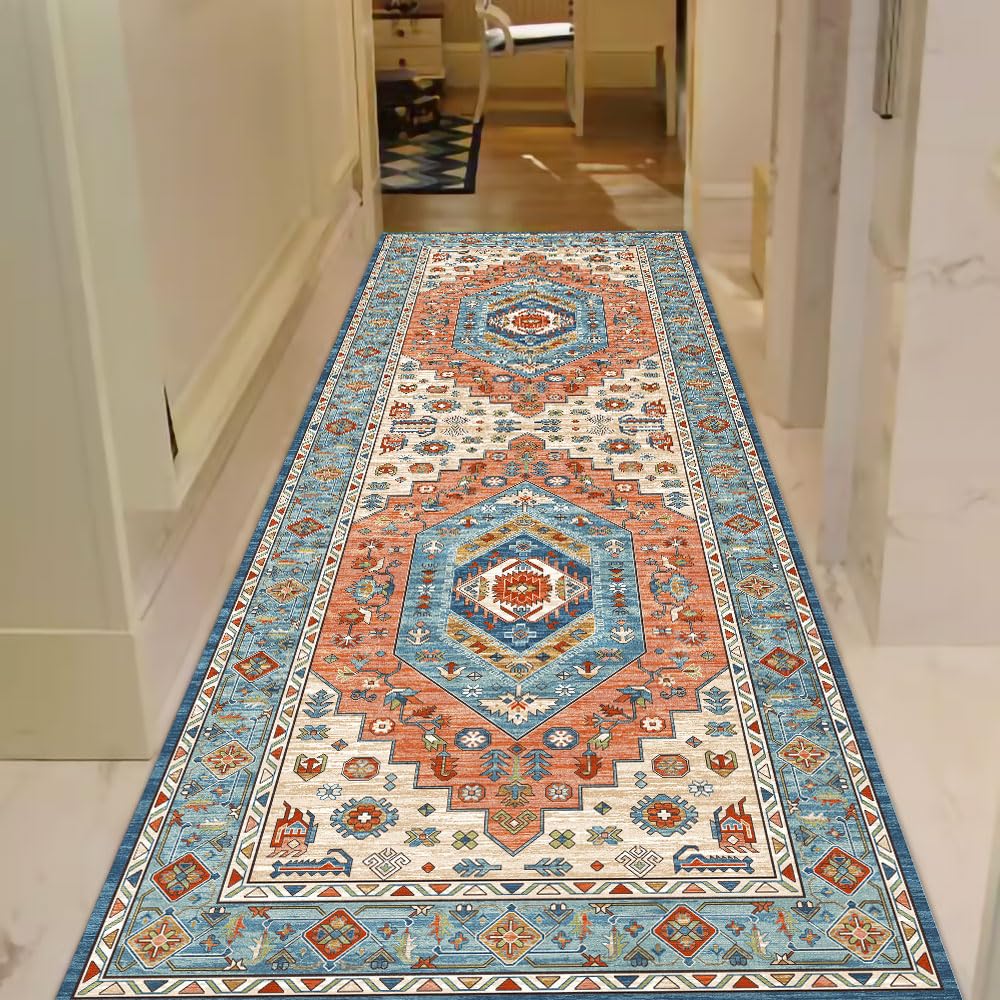 1.6x2.6 Small Area Rug, Washable Non-Slip for Entryway Green