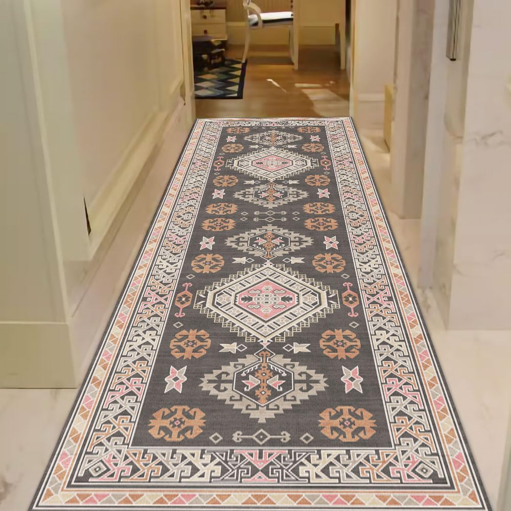 1.6x2.6 Small Area Rug, Washable Non-Slip for Entryway Green