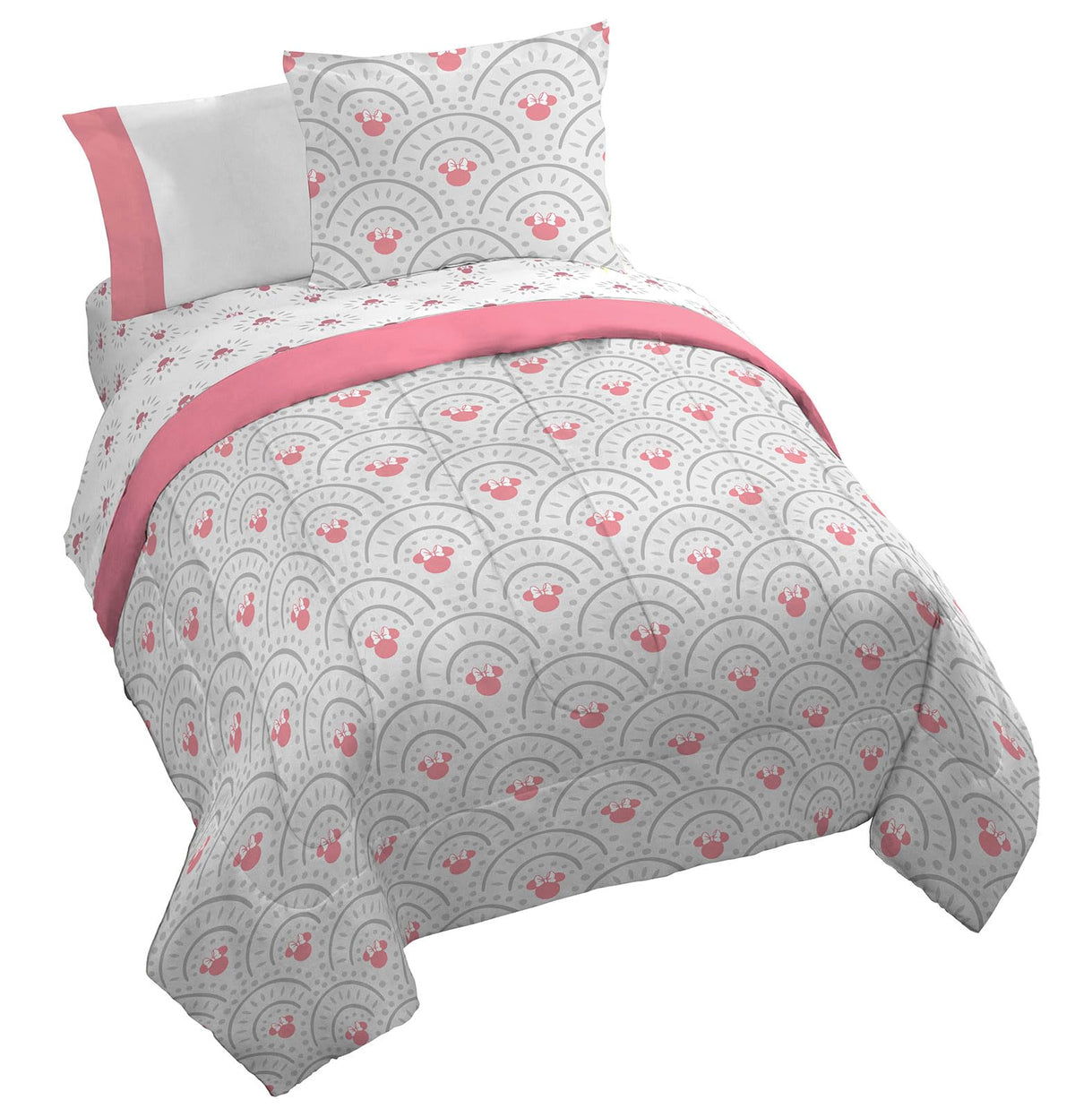 Disney Lilo and Stitch Full Size Comforter Set 7 Piece Bedding, Multi
