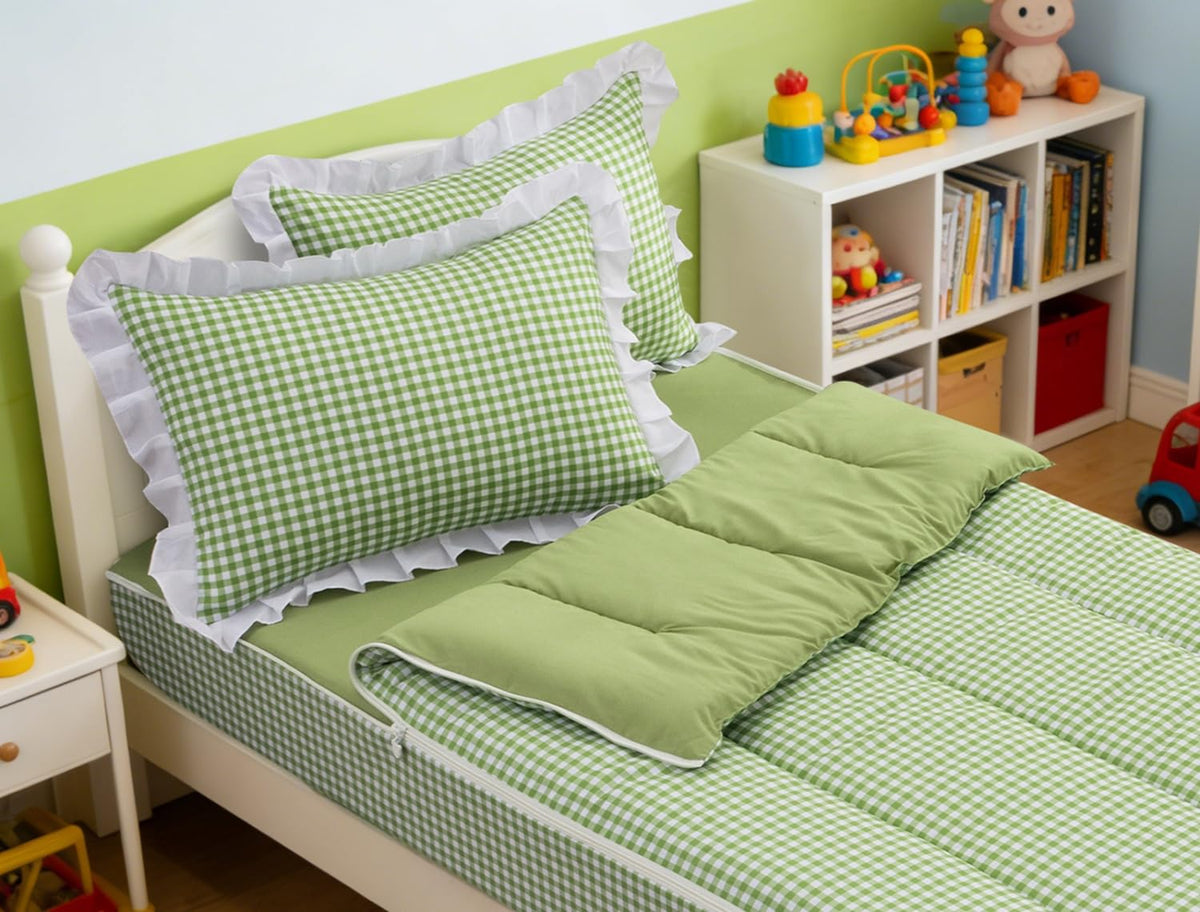 Meeting Story Zipper Bedding Twin Zip Up Bedding Set for Girls/Kids