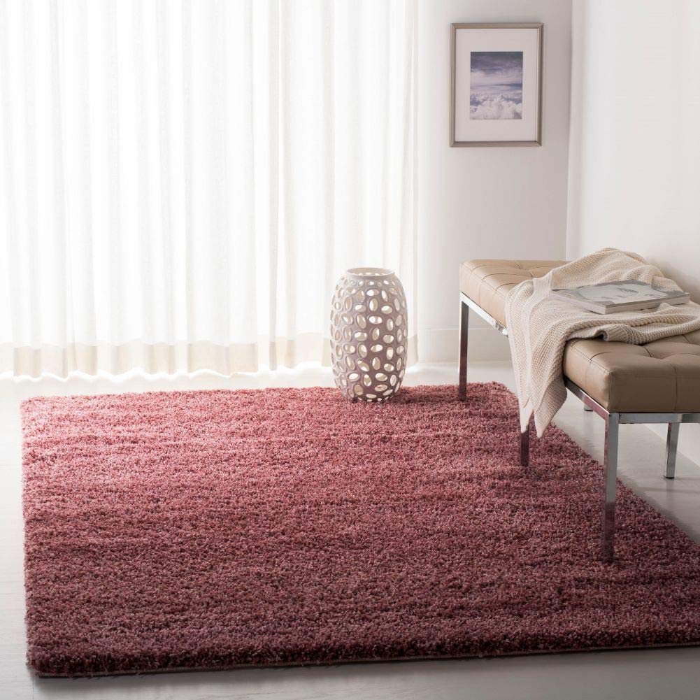 SAFAVIEH Area Rug 4x6 - California Shag Collection - Ivory, Non-Shedding & Easy to Clean, Ultra Plush Thick Pile, Ideal for Living Room, Bedroom, Dining Space (SG151-1212)