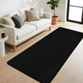 4x6 Black Area Rugs for Living Room, Non-Shedding Memory Foam Carpet