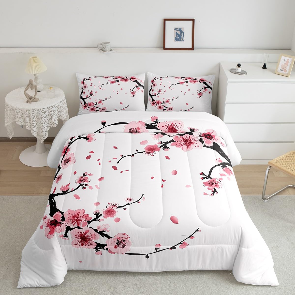 Feelyou Dino Dinosaur Comforter Set Twin Size Kids Boys Bedding