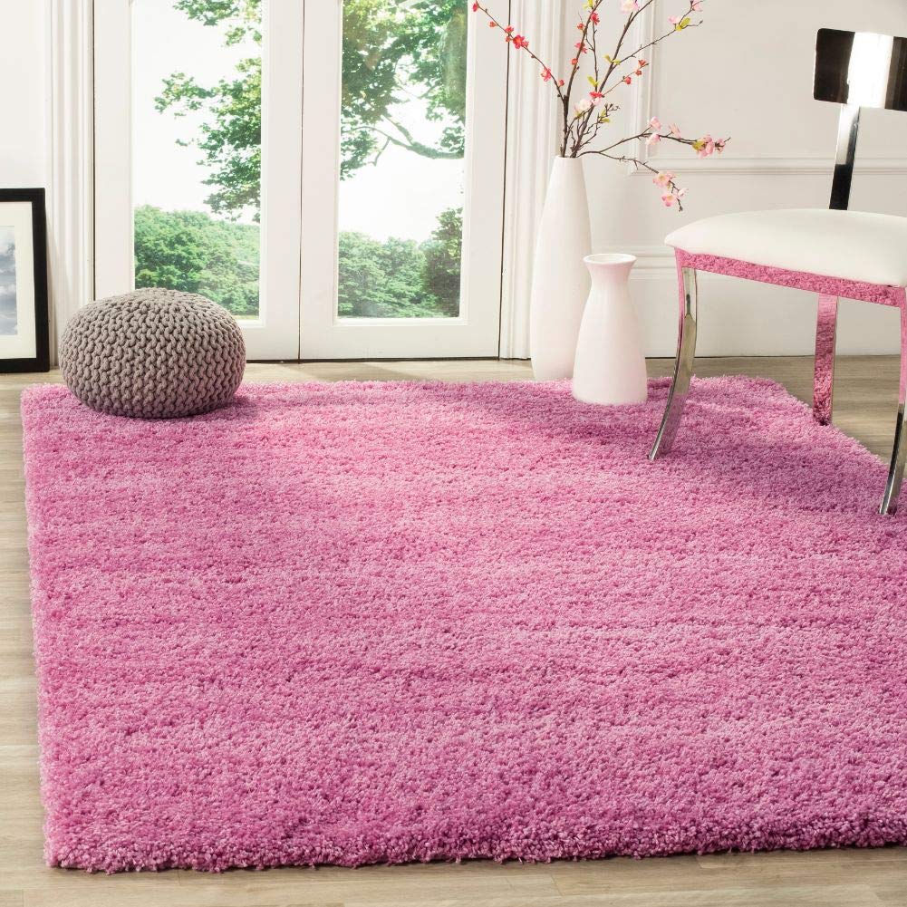 SAFAVIEH Area Rug 4x6 - California Shag Collection - Ivory, Non-Shedding & Easy to Clean, Ultra Plush Thick Pile, Ideal for Living Room, Bedroom, Dining Space (SG151-1212)