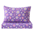 Softan Kids Twin Sheets Set, 3 Piece Butterfly Floral Bedding Set for Girls, Soft Breathable Microfiber with 15" Deep Pocket, Fitted Flat Sheet & Pillowcase