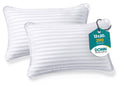 Utopia Bedding Toddler Pillow 2 Pack, Cotton Blend Shell 13x18 Inch, White