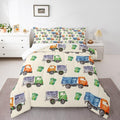 Erosebridal Cartoon Train Comforter Set Twin Kids Bedding for Boys Girls