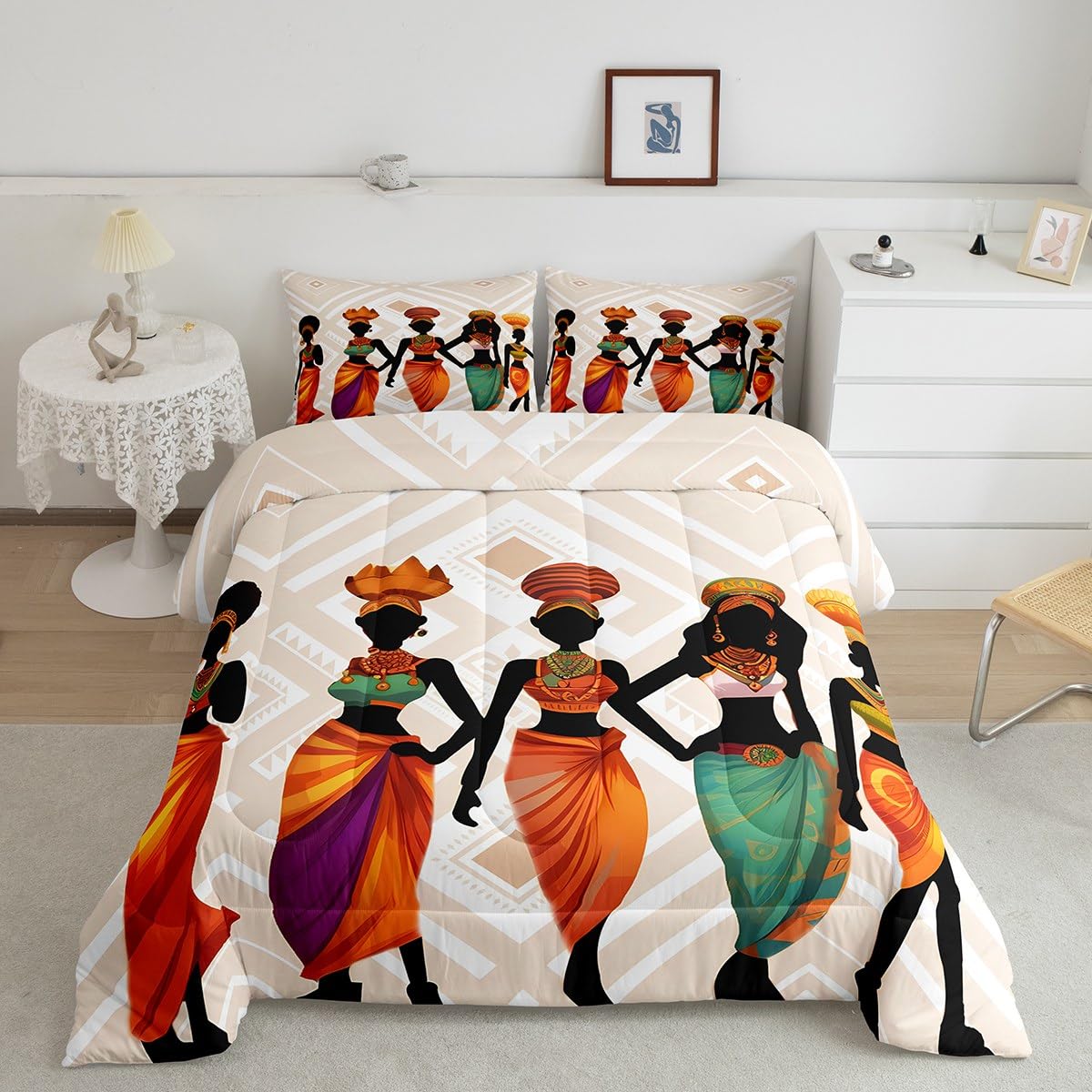Feelyou Dino Dinosaur Comforter Set Twin Size Kids Boys Bedding
