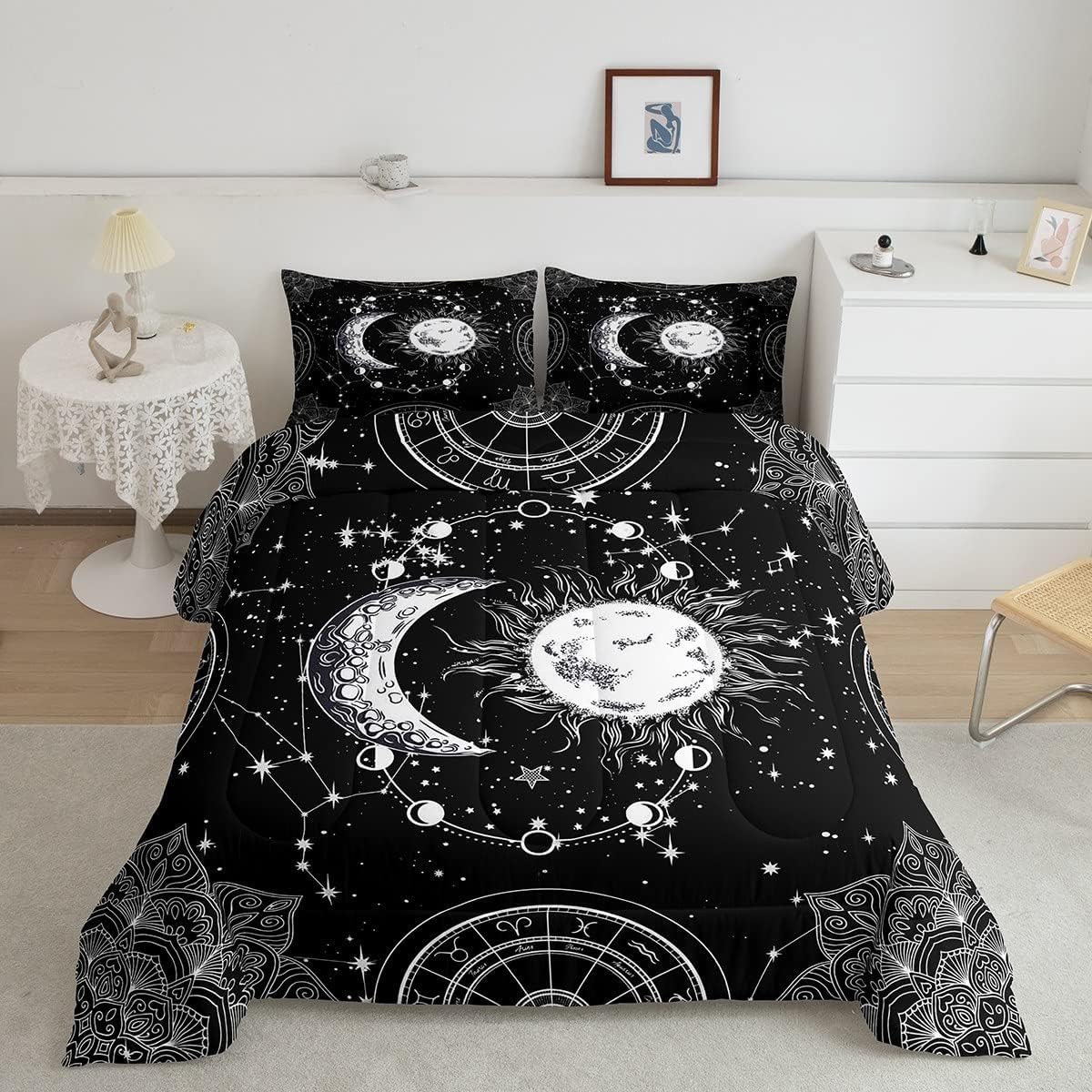 Feelyou Kids Construction Comforter Set Twin Bedding Sets for Boys Toddler Children Cartoon Cars Excavator Tractor Comforter Set Construction Machinery Truck Duvet Set Cars Bed Set with 1 Pillow Case