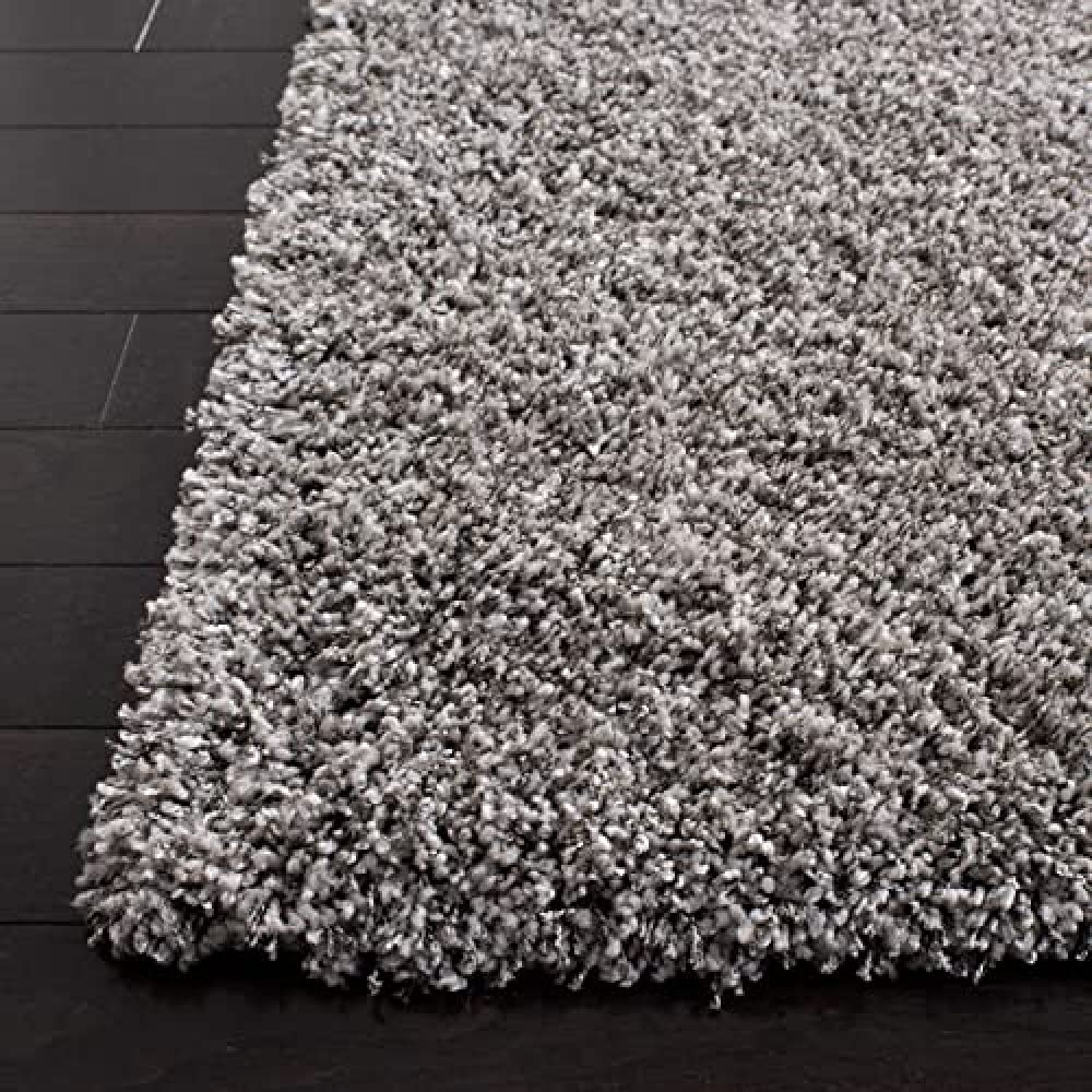 SAFAVIEH Area Rug 4x6 - California Shag Collection - Ivory, Non-Shedding & Easy to Clean, Ultra Plush Thick Pile, Ideal for Living Room, Bedroom, Dining Space (SG151-1212)