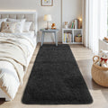 Zentavio Area Rugs for Living Room Grey Rugs for Bedroom 4x6 Carpet Fluffy Furry Soft Shag Aesthetic Plush High Pile Gray Throw Rug for Nursery Kids Room Dorm