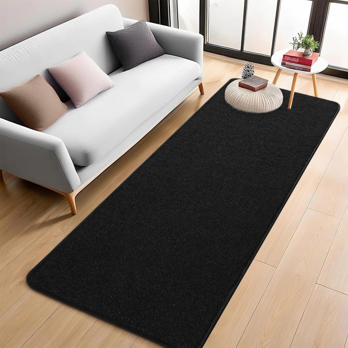 4x6 Grey Area Rug Modern Aesthetic Minimalist
