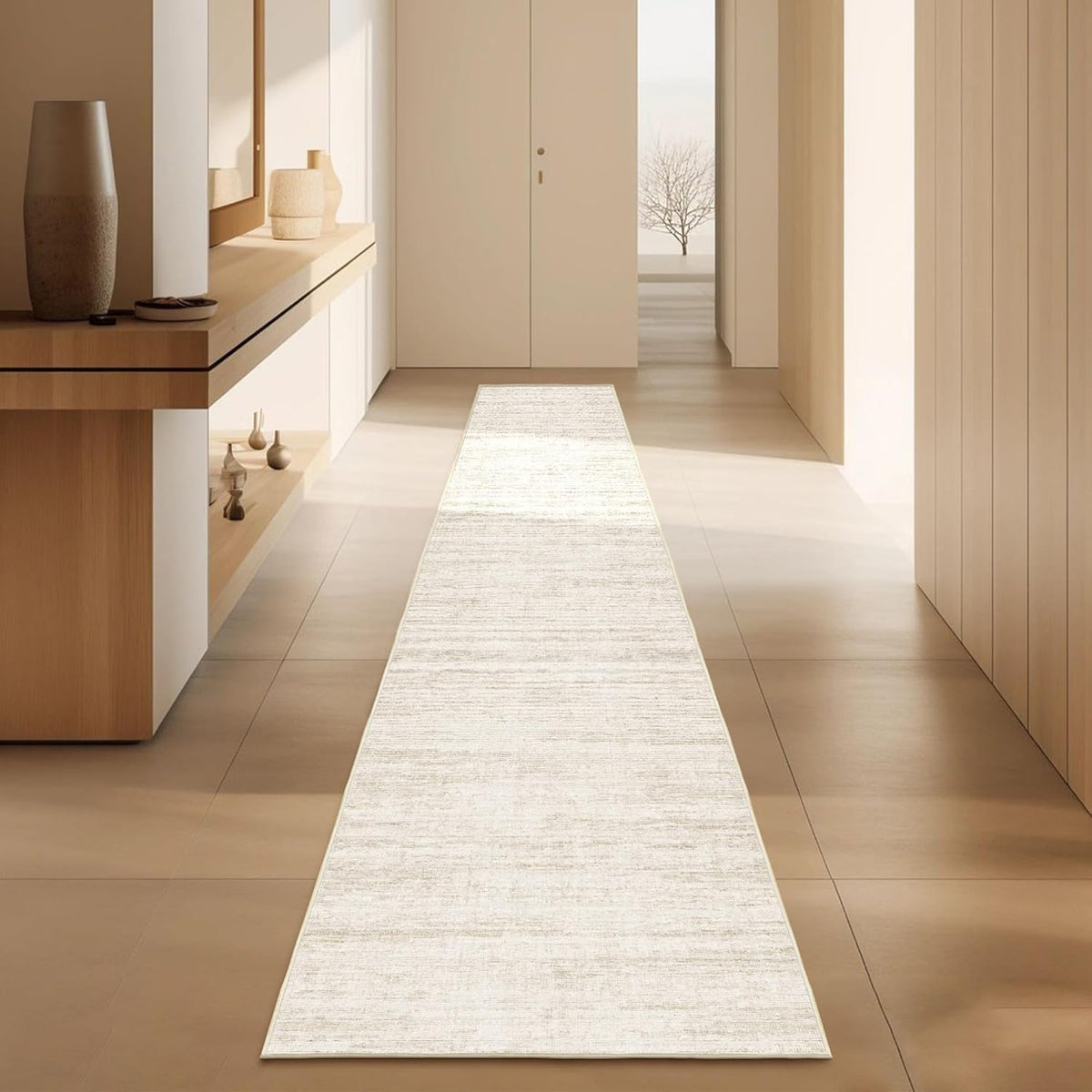 5x7 Area Rugs - Ultra-Thin Washble Rugs,Non-Slip Low Pile Abstract Print Rugs for Living Room,Home Office Decor,Stain Resistant Machine Washable Area Rug