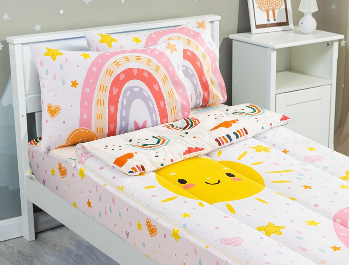 Meeting Story Kids Game Comforter Set Zipper Bedding Twin for Boys, Grey